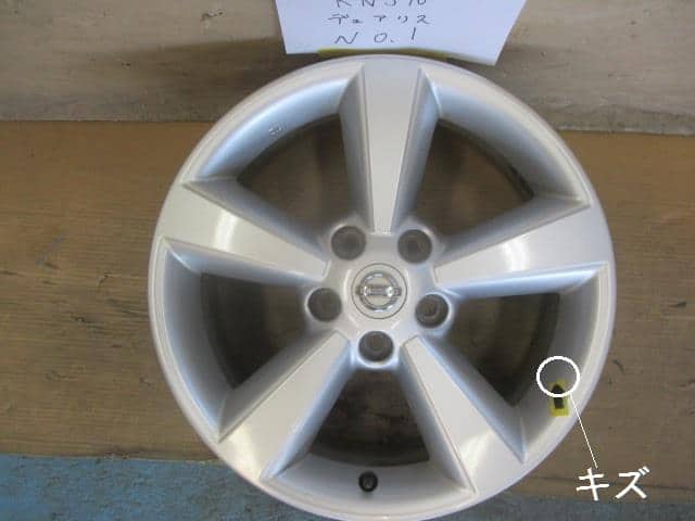 Wheel NISSAN Dualis 2010 DBA-KNJ10 D03001YA1B — photo 1