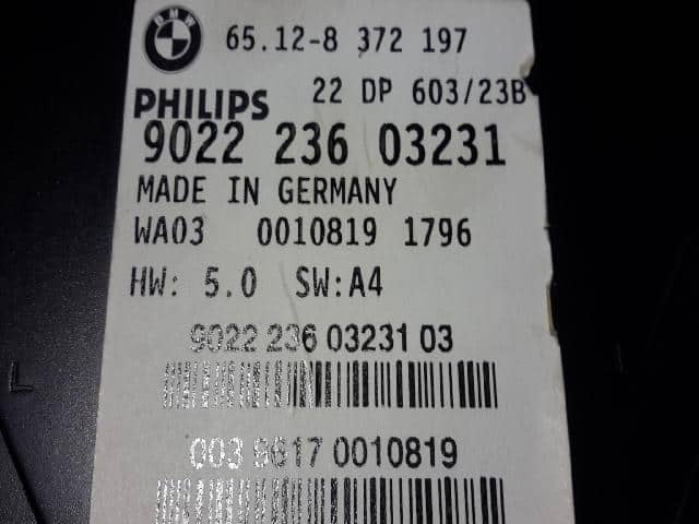 Audio Amplifier BMW 7 Series 1997 — photo 3