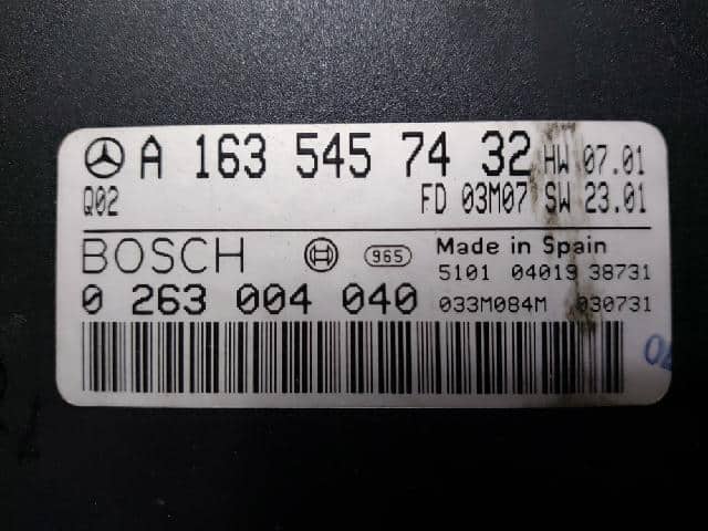 Transmission Computer MERCEDES-BENZ ML-Class 2003 A1635457432 — photo 2