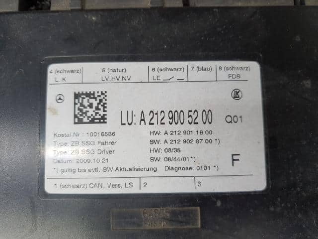 Other MERCEDES-BENZ 2009 2129005200 — photo 2