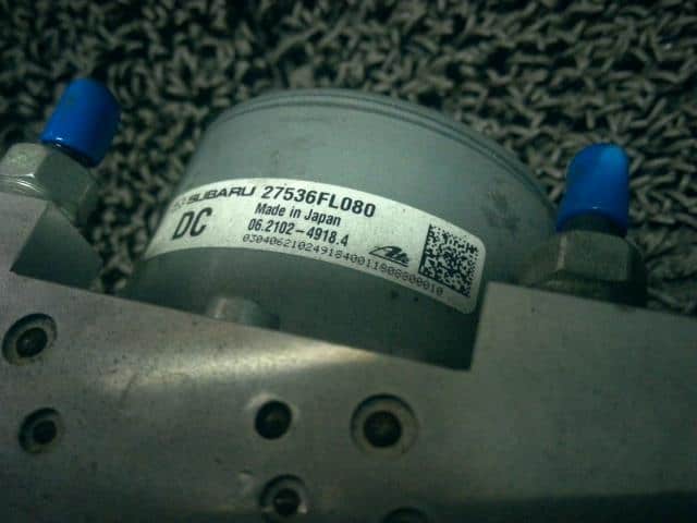 ABS Actuator SUBARU Impreza 2018 DBA-GT2 27596FL081 — photo 3
