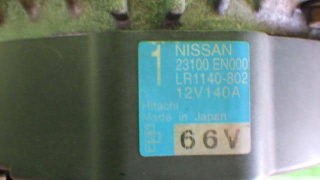 Alternator NISSAN Serena 2006 DBA-C25 — photo 5