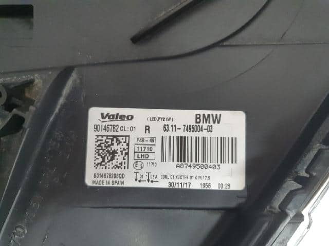 Right Headlight BMW 2014 63117495004 — photo 5