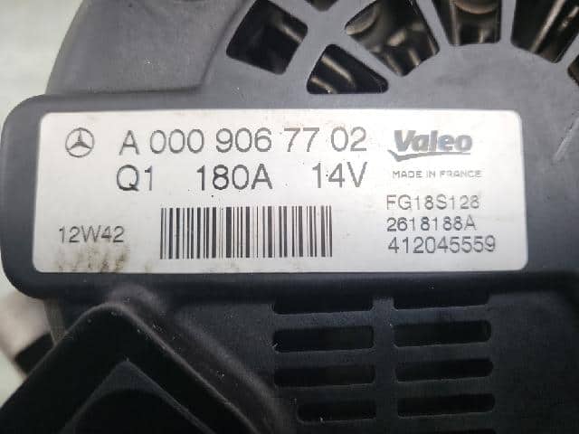 Alternator MERCEDES-BENZ 2011 A 000 906 77 02 — photo 5