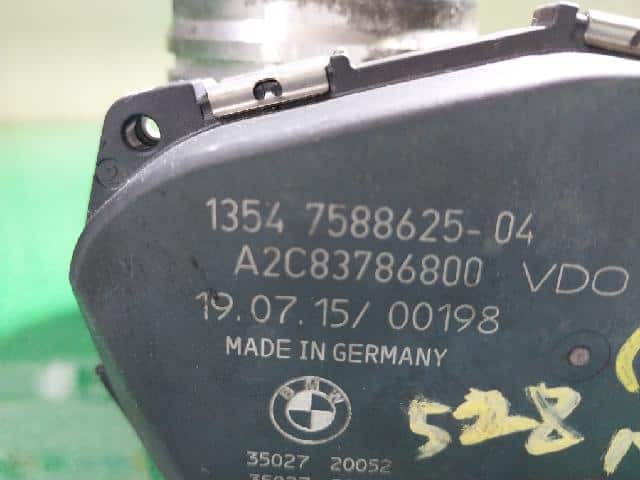 Throttle Body BMW 2016 1354-7 588 625-04 — photo 5