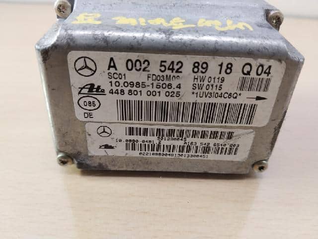 Sensor MERCEDES-BENZ ML-Class 2004 002 542 8918 — photo 5