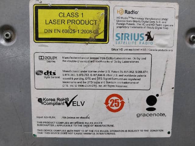 Audio Player BMW 7 Series 2011 6512 CI 9257012 01 — photo 5