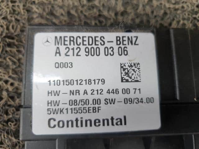 ABS Control Module MERCEDES-BENZ 2011 2129000306 — photo 2