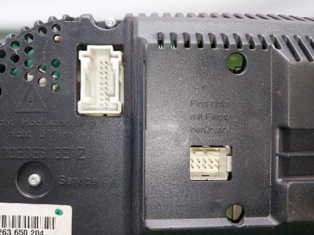 Cluster Panel MERCEDES-BENZ 2008 0 263 650 204 — photo 4