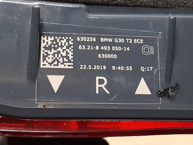 Right Tail Light BMW 2019 63218493050 — photo 6