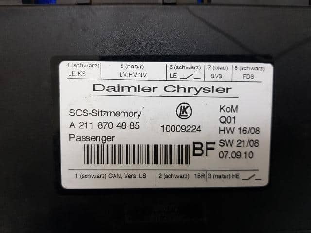 ABS Control Module MERCEDES-BENZ ML-Class 2011 A2118704885 — photo 3