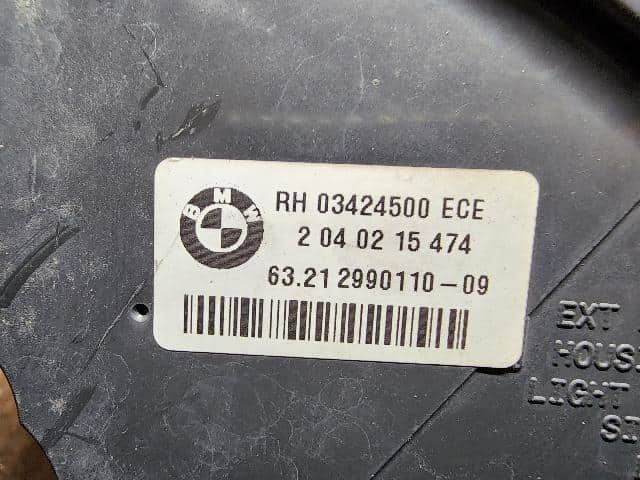 Right Tail Light BMW 2015 6321 2990110-09 — photo 5