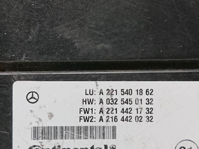 ABS Control Module MERCEDES-BENZ 2013 A2215401862 — photo 2
