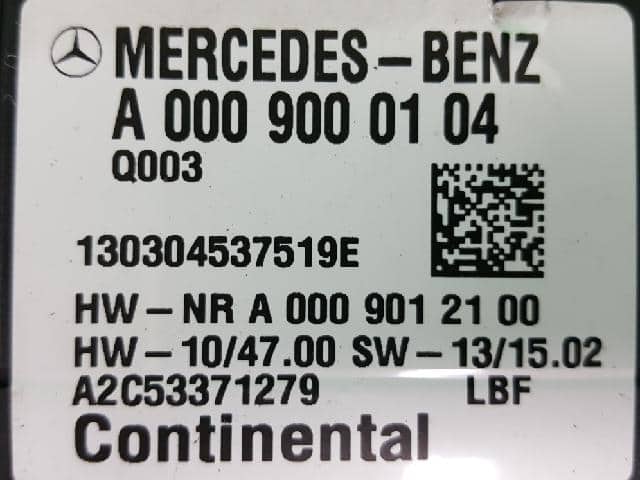 Other MERCEDES-BENZ E-Class 2014 A0009000104 — photo 2