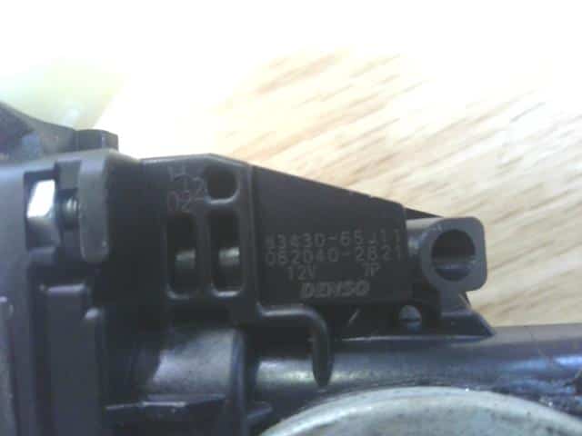 Front Right Door Regulator SUZUKI Solio 2012 DBA-MA15S 8340182K02 — photo 2