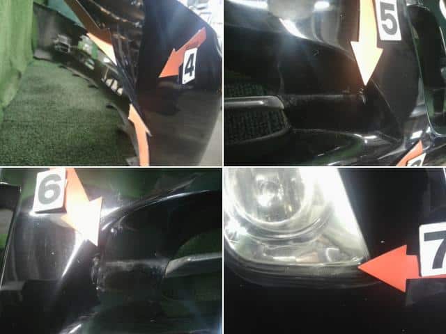 Front Bumper TOYOTA Crown 2008 DBA-GRS202 5211930660C0 — photo 4