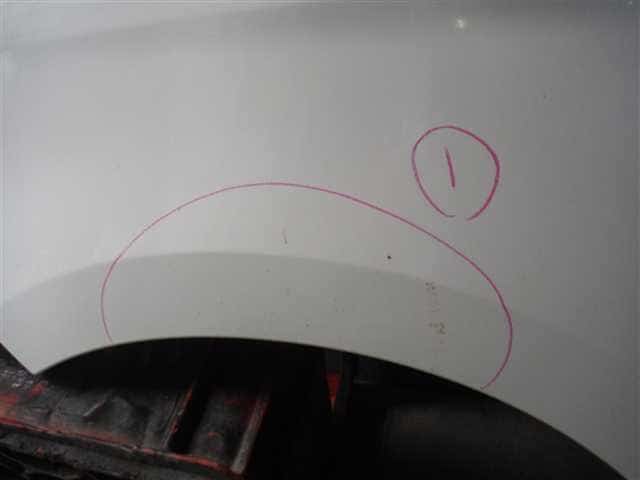 Left Fender Panel HONDA N-one 2013 DBA-JG2 — photo 2
