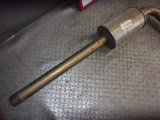 Rear Muffler VOLKSWAGEN Golf 2013 DBA-AUCJZ — photo 2