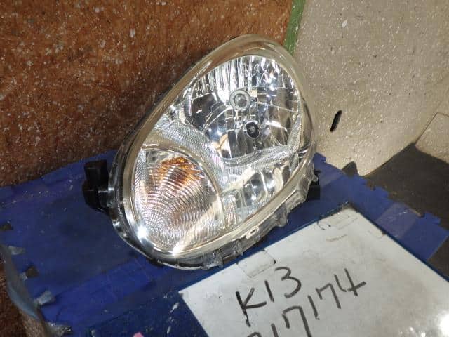 Left Headlight NISSAN March 2013 DBA-K13 — photo 1
