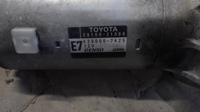 Starter TOYOTA Porte 2012 DBA-NCP145 — photo 2