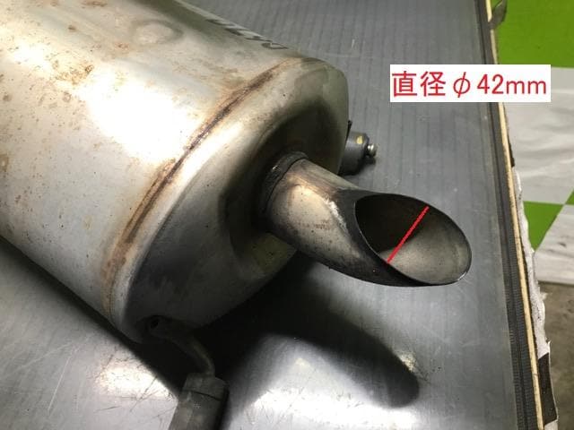 Rear Muffler HONDA Freed 2017 DAA-GB7 — photo 3