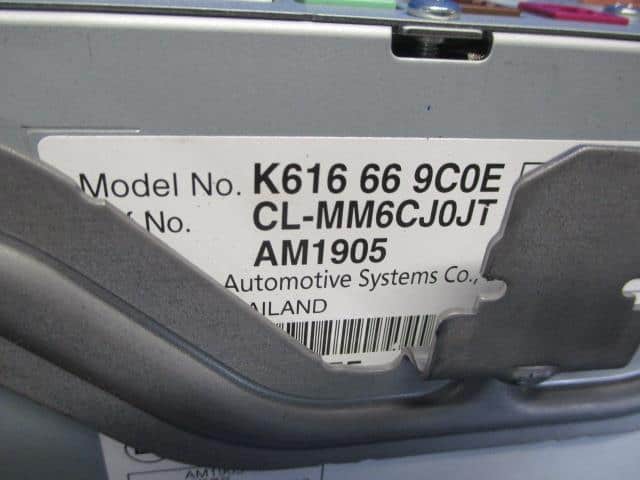 Car Navigation MAZDA 2023 3CA-KH3R3P K616669C0E — photo 3
