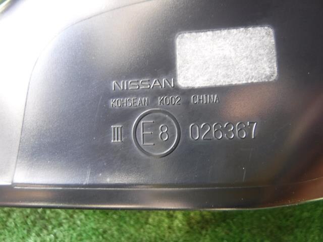 Right Side Mirror NISSAN Bluebird Sylphy 2012 DBA-TB17 — photo 4