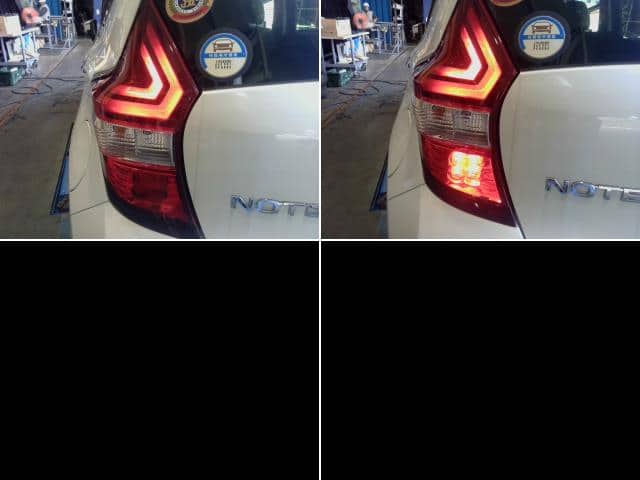 Left Tail Light NISSAN Note 2017 DBA-E12 — photo 3
