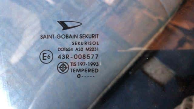 Front Right Door Windshield DAIHATSU Mira 2010 DBA-L275S — photo 3