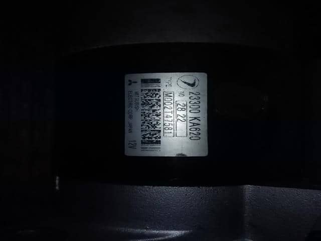 Starter SUBARU Sambar 2002 TA-TW2 — photo 2