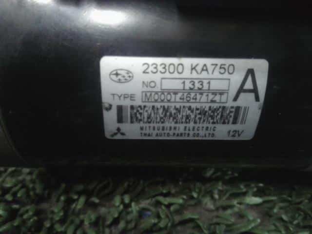 Starter SUBARU Sambar 2011 EBD-TV1 — photo 3