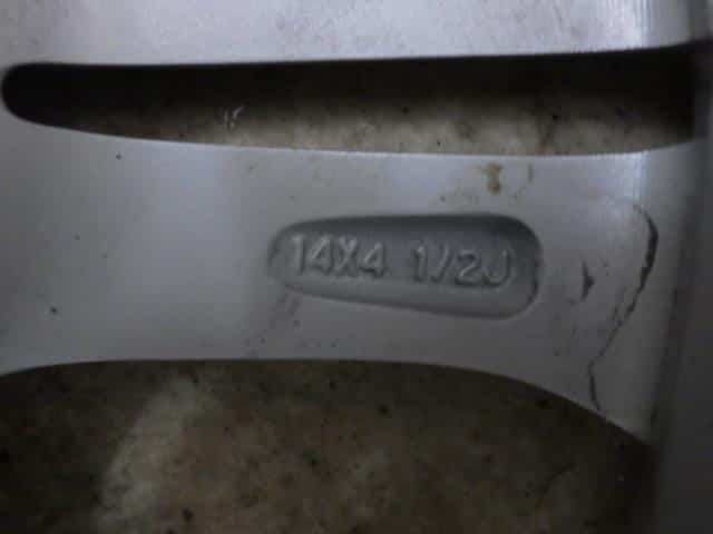 Wheel HONDA N BOX 2012 14inch 42700TY7N71ZA — photo 7