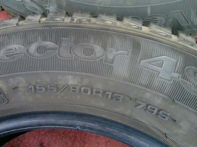 Tire SUZUKI Kei 2004 CBA-HN22S — photo 2