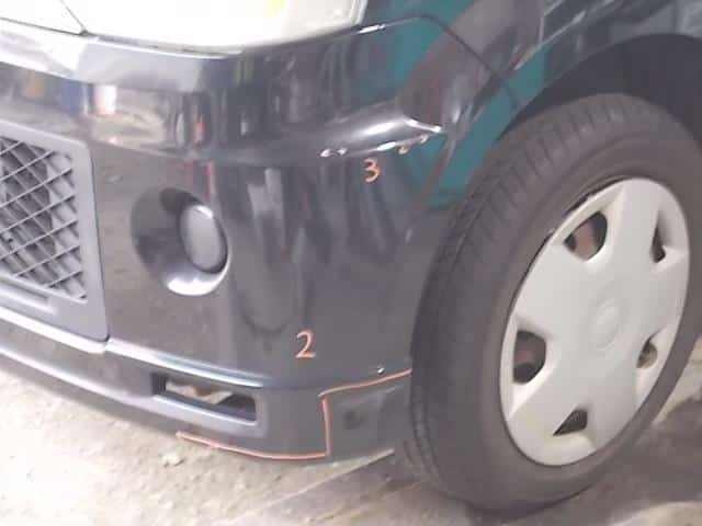 Front Bumper MITSUBISHI Toppo 2009 DBA-H82A — photo 7