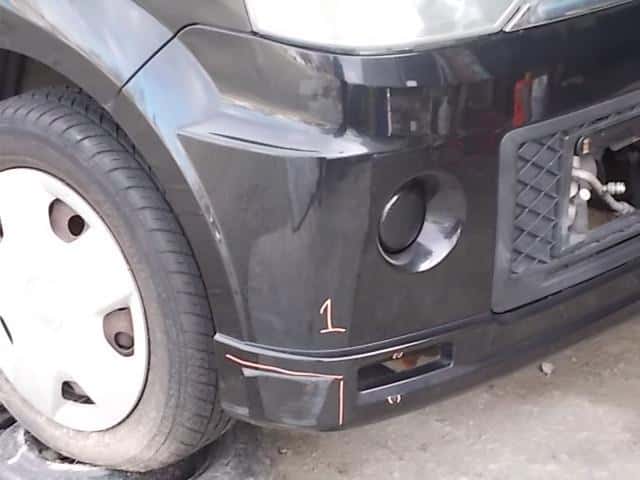 Front Bumper MITSUBISHI Toppo 2009 DBA-H82A — photo 2