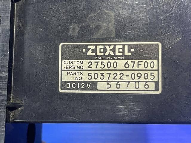 A/C Control Panel NISSAN Silvia 1995 E-S14 2750067F00 — photo 5