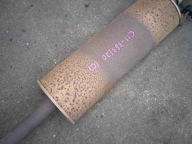 Exhaust Center Muffler NISSAN Tiida 2010 DBA-C11 — photo 2
