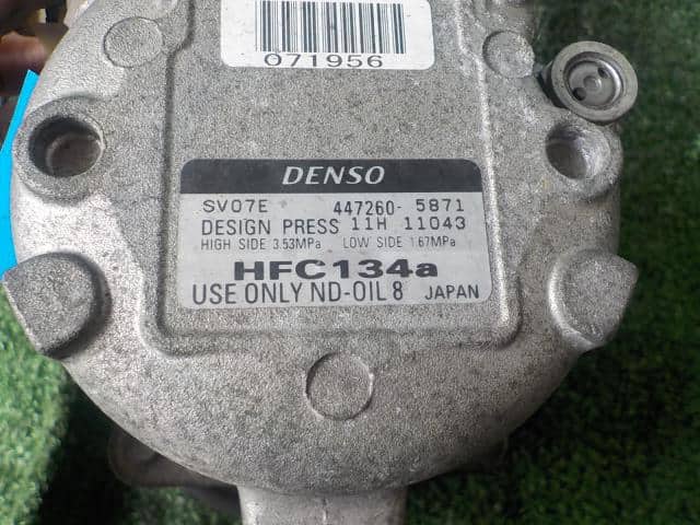 A/C Compressor DAIHATSU Move 2006 DBA-L175S — photo 2
