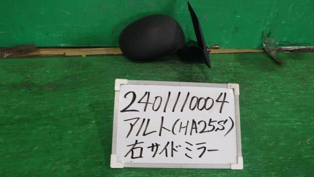 Right Side Mirror SUZUKI Alto 2010 DBA-HA25S — photo 1