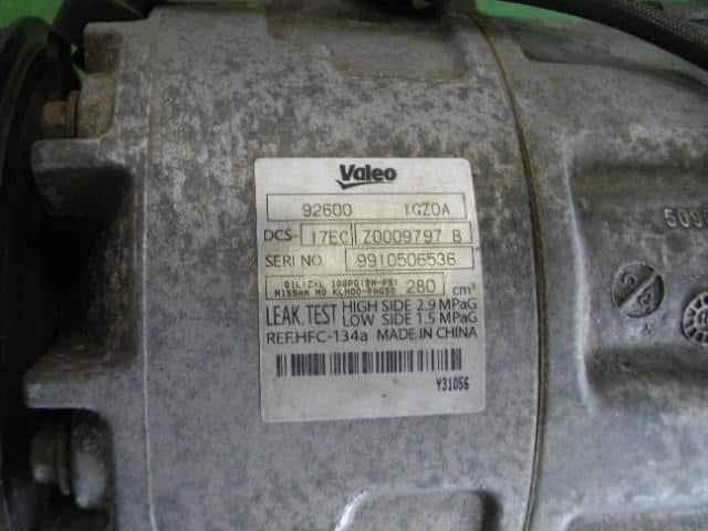 A/C Compressor NISSAN Serena 2010 DBA-CC25 — photo 3
