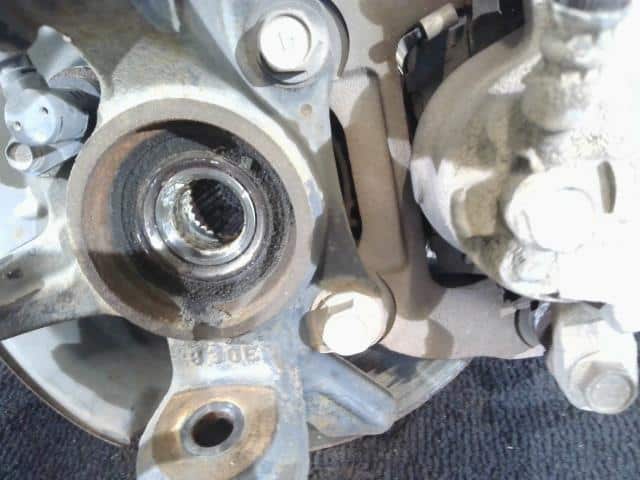 Front Left Strut Assembly TOYOTA bB 2007 DBA-QNC21 — photo 2