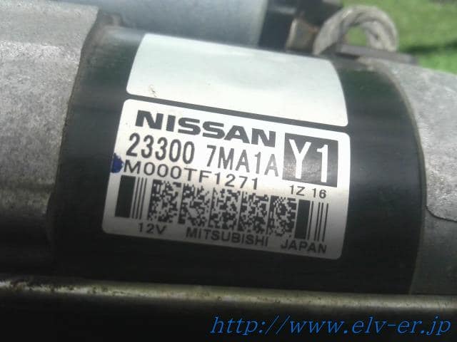 Starter MITSUBISHI eK Wagon 2022 5BA-B36W — photo 3