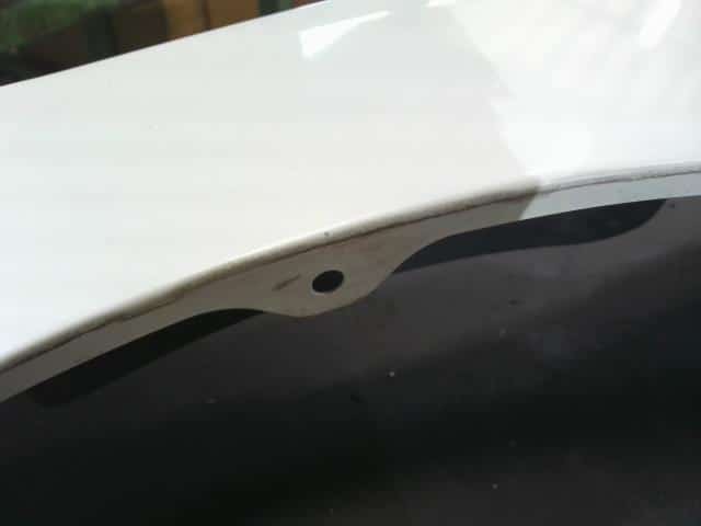 Right Fender Panel SUZUKI Cervo 2008 DBA-HG21S 5761166K00 — photo 5