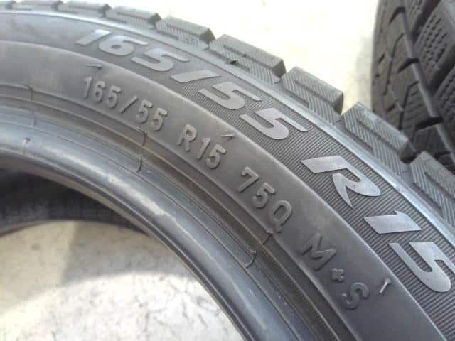 Tire DAIHATSU Tanto 2009 CBA-L375S — photo 2