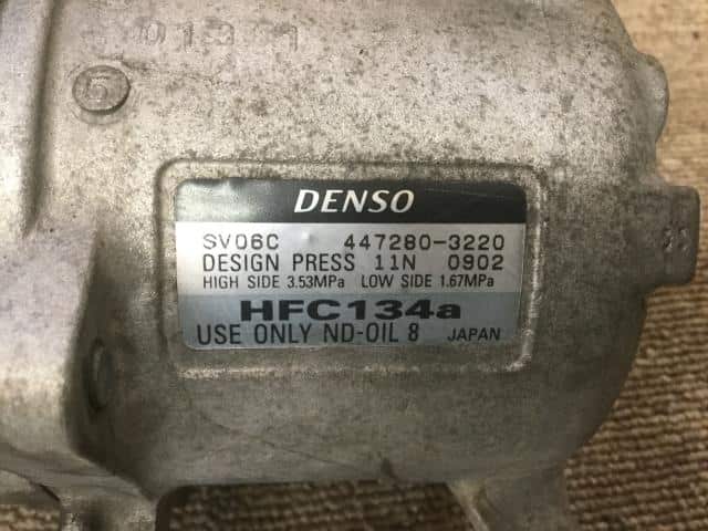 A/C Compressor NISSAN Moco 2011 DBA-MG33 — photo 3