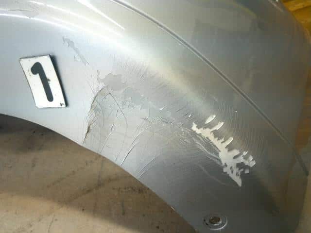 Front Bumper MERCEDES-BENZ Benz b class 2006 CBA-245232 A1698855025 — photo 7