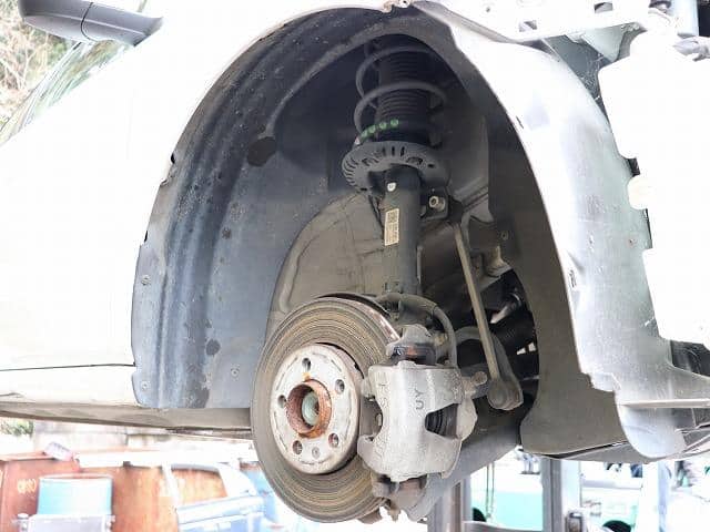 Front Right Caliper VOLKSWAGEN Polo 2014 DBA-6RCJZ 1K0615124D — photo 2