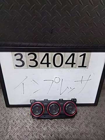A/C Control Panel SUBARU Impreza 2012 DBA-GP7 — photo 1