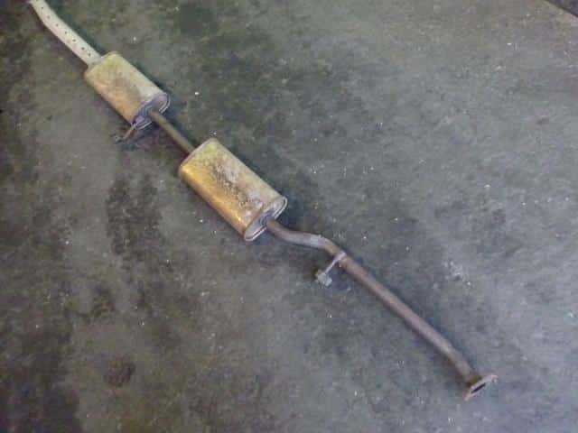 Front Exhaust Pipe SUBARU Stella 2006 DBA-RN1 44201KJ000 — photo 2