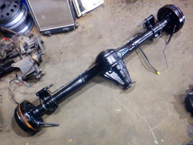 Rear Differential Housing Assembly MITSUBISHI Minicab 1992 V-U42 — photo 1